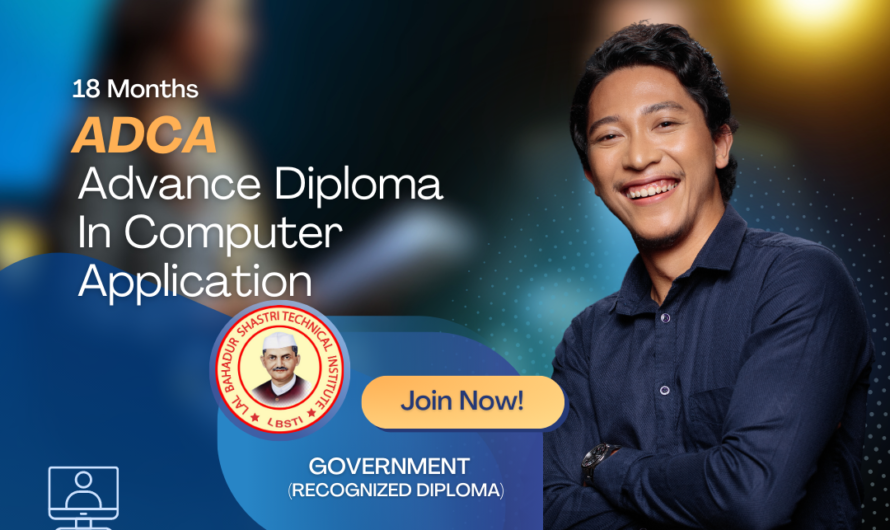 Best Computer Institute – Advance Diploma In Computer Application